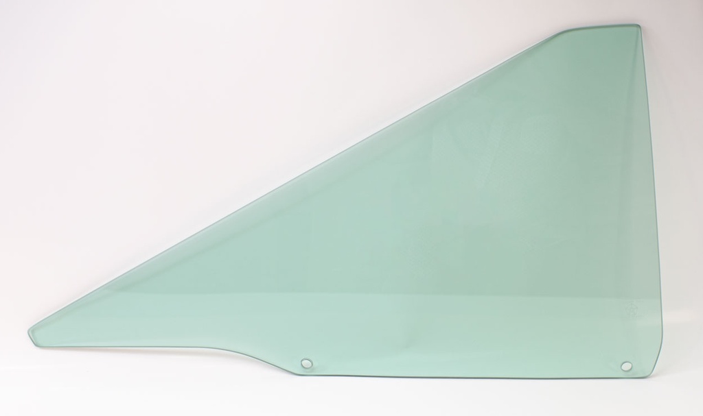 Quarter Glass - Green Tint - RH - 67 Dodge Plymouth B-Body 2DR Hardtop (Except Charger)
