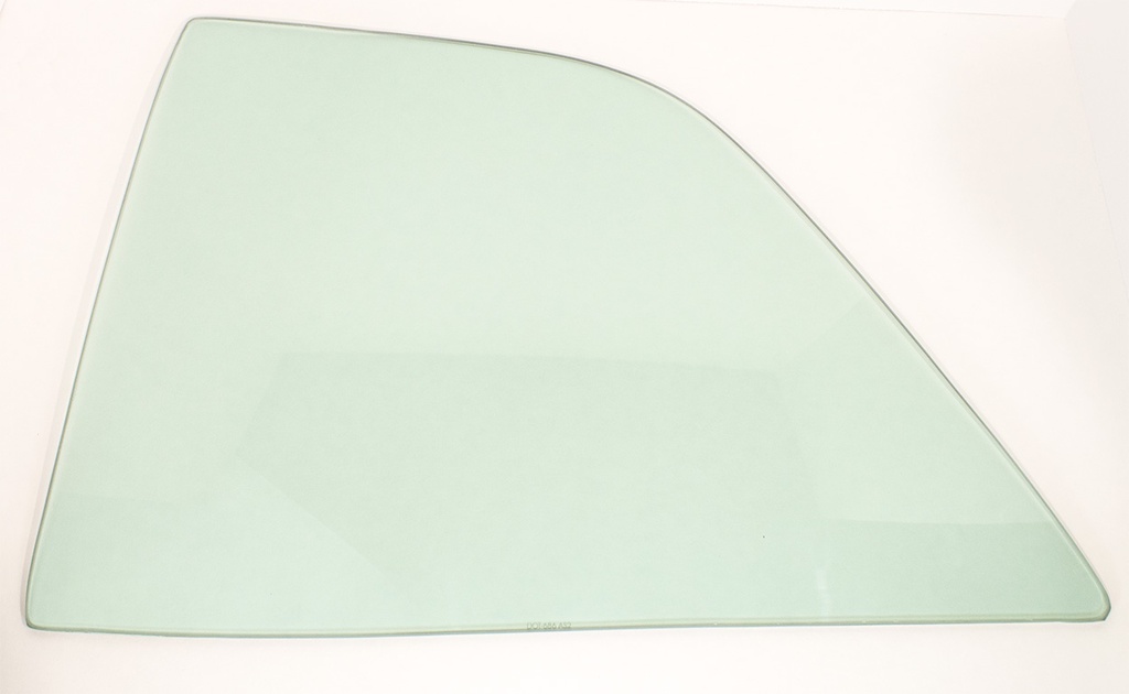 Quarter Glass - Green Tint - LH - 66-67 Chevelle 2DR Sedan (Post)