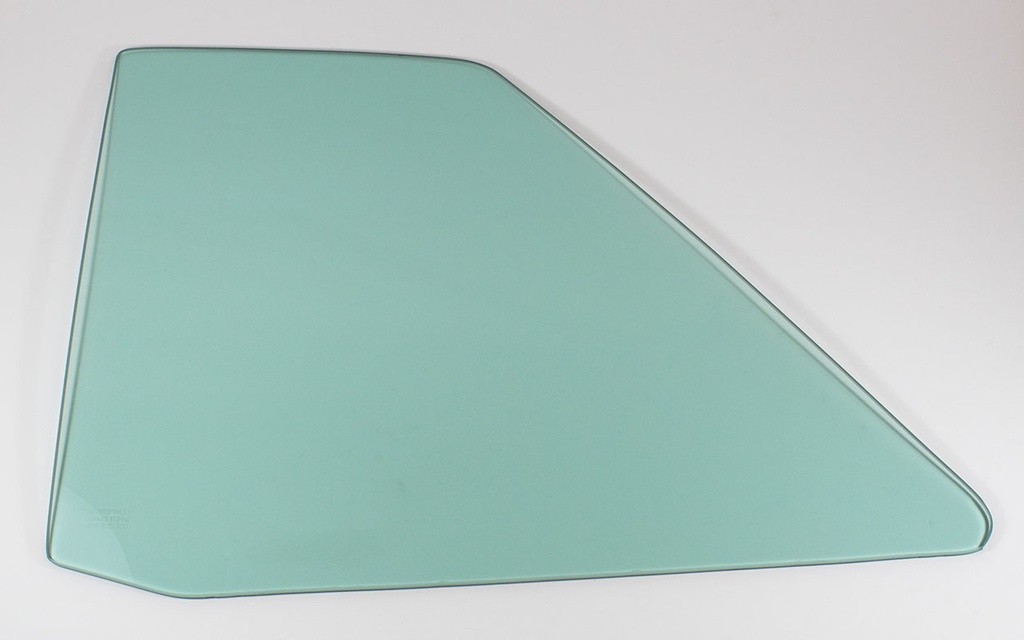 Quarter Glass - Green Tint - LH - 64-65 Skylark Cutlass GTO Coupe