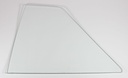 Quarter Glass - Clear - RH - 64-65 Skylark Cutlass GTO 2DR Sedan (Post)
