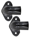 Tailgate Hinges - Black - LH/RH Pair - 47-53 Chevy GMC Stepside Pickup