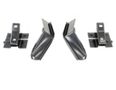 Rear Bumper Bracket Set (4pcs) - 66-67 Fairlane (except Wagon or Ranchero)