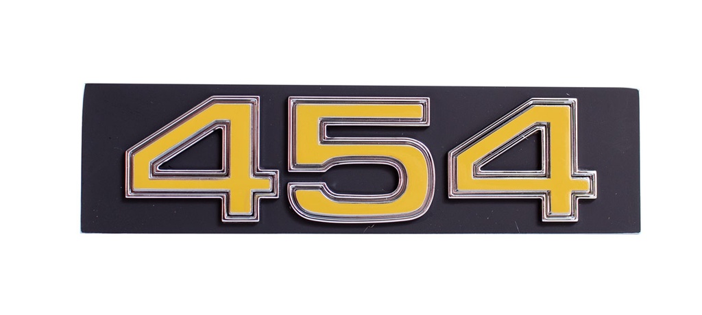 Grille Emblem - "454" - 75-76 Chevy C/K Truck Blazer Suburban