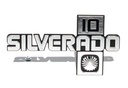 Front Fender Emblems - Silverado 10 - Pair - 81-88 Chevy C10 Pickup Blazer Suburban