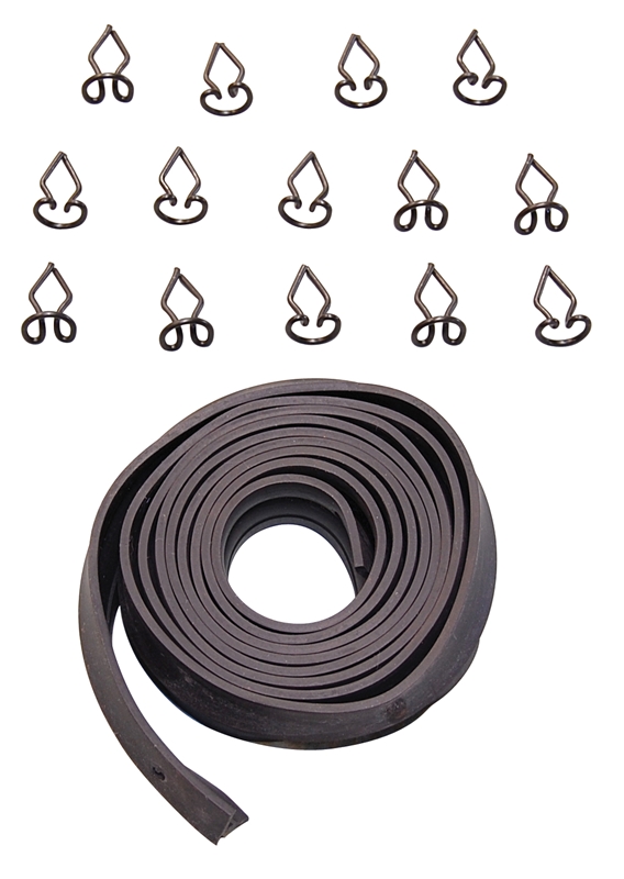 Rear Bumper to Body Seals - Pair - 66-67 Coronet