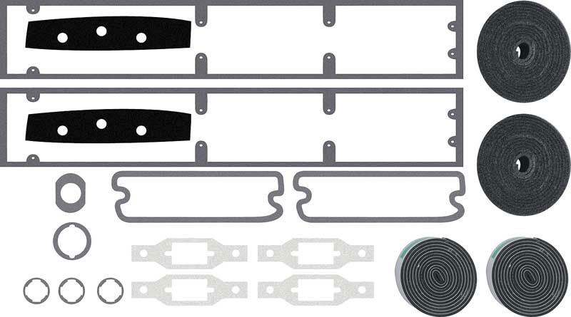Paint Gasket Set - 72 Charger Rallye