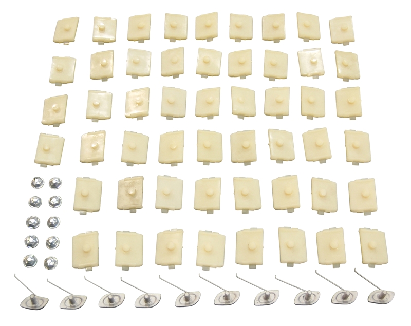 Side Molding Clip Set - 69 Dart