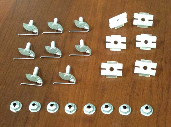 Trunk & Quarter Panel Molding Clip Kit - 70-74 Dodge Plymouth E-Body