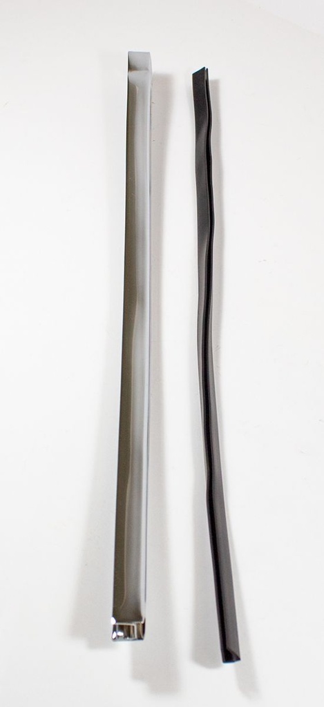 Quarter Window Chrome Vertical Molding - LH - 64-65 Malibu Chevelle El Camino GM A-Body