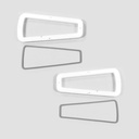 Taillight Gasket Set - 68 Dodge Coronet; Super Bee