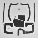 Mega Splash Shield Set (Auto Transmission) - 70 Dodge Coronet; Super Bee