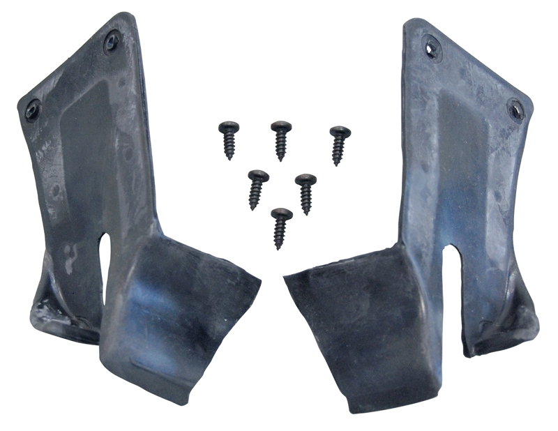 Quarter U-Jamb Seals - Pair - 68-70 B-Body 2DR Hardtop & 2DR Sedan (Post)