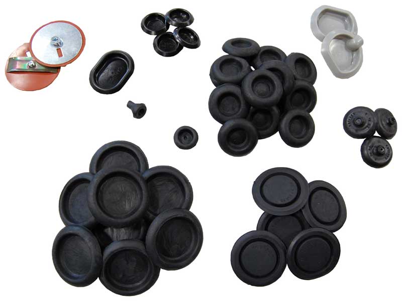 Body Plug Kit w/ 2 Shock Mount Plugs - 70 Barracuda