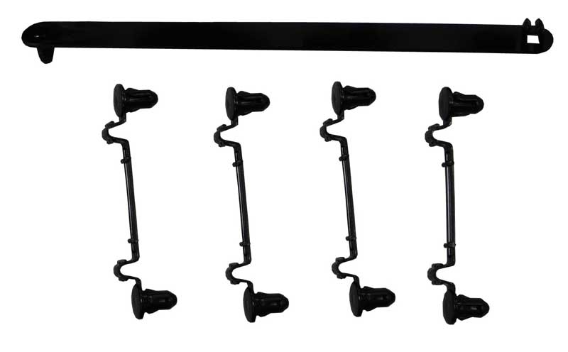 Under Hood Strap Kit - 70-74 Dodge Plymouth A-Body