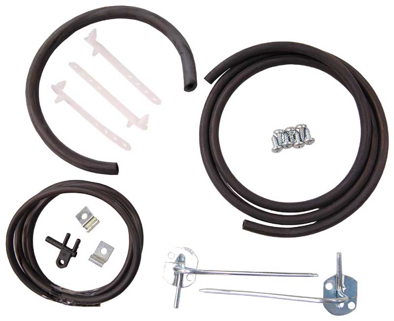 Windshield Washer Hose Kit - 66-67 Dodge Plymouth B-Body