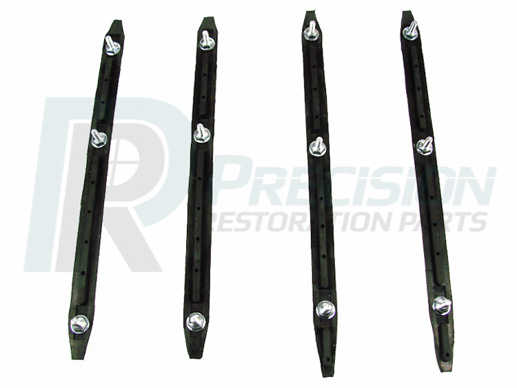 68 Chevelle Front & Rear Bumper Guard Inserts (4pcs Set)