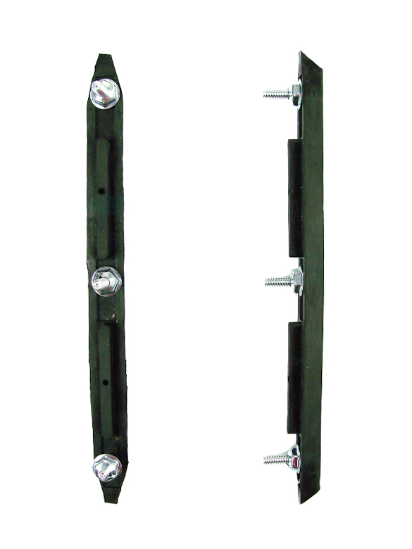 70-72 Chevelle Rear Bumper Guard Inserts - LH & RH (Sold as a Pair)