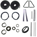 Weatherstrip Kit, Full, w/o Reveal Trim Groove - 51-53 Chevy GMC Truck