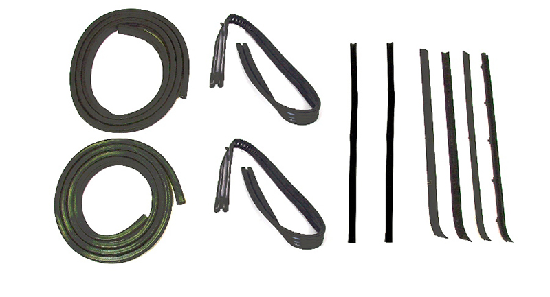 Front Door Seal Kit (10 pcs) - 73-80 Chevy GMC C/K Truck Suburban
