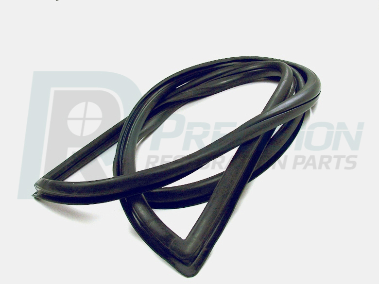 Back Glass Gasket Seal w/o Trim Groove - 67-72 Chevy GMC C/K Truck (Large Rear Window)
