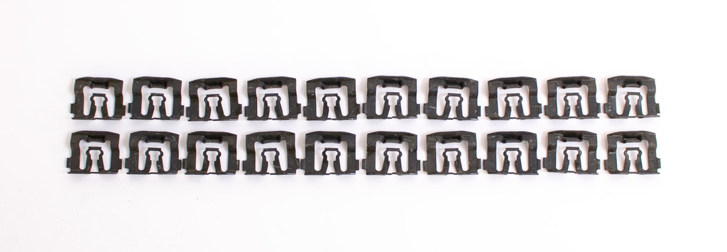 Windshield Molding Clip Set (20pcs) - 71-74 Dodge Plymouth B-Body