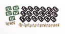Windshield Molding Clips & Screw Set - 73-76 Dodge Plymouth Dart Sport; 71-72 Demon; 70-76 Duster