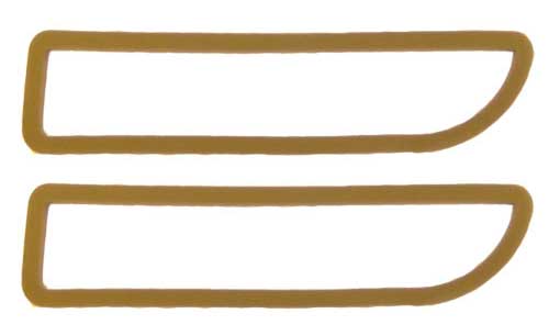 Park Lamp Lens Gaskets - Pair - 70-73 Camaro (Standard)