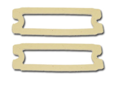 Parking Lamp Lens Gaskets - LH/RH Pair - 65-67 Chevy II Nova; 65 Chevelle El Camino