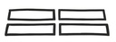 Side Marker Gaskets - Front & Rear 4 Piece Set - 70-74 Nova