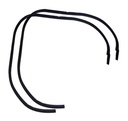 Roof Rail Weatherstrips - LH/RH Pair - 64-65 GM A-Body (Coupe)