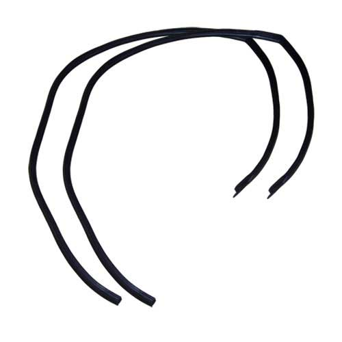 Roof Rail Weatherstrips - LH/RH Pair - 66-67 GM A-Body (Coupe)