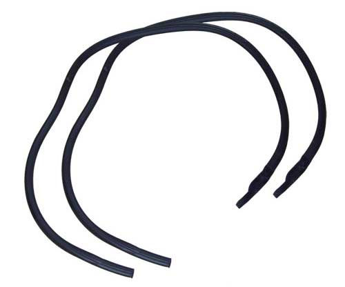 Roof Rail Weatherstrips - LH/RH Pair - 68 GM A-Body (Coupe)