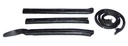Convertible Top Weatherstrips - 5 Piece Set - 66-67 GM A-Body