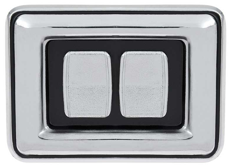 Power Window Switch - 2 Concave Buttons - 73-76 B-Body
