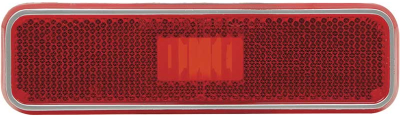 Rear Side Marker Lamp Lens - Red - 72-76 Dodge Plymouth A, B, & E-Body
