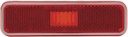 Rear Side Marker Lamp Lens - Red - 72-76 Dodge Plymouth A, B, & E-Body