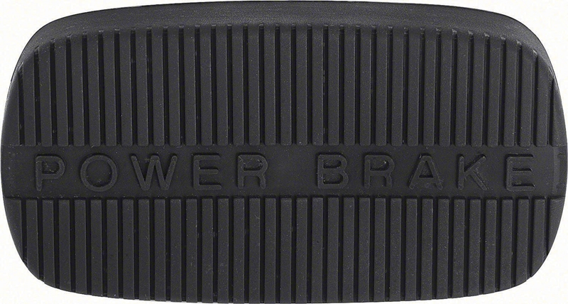 Brake Pedal Pad - Auto Trans - Power Brakes - 62-67 Chevy II Nova