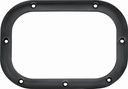 Shift Boot Plate - Black - 4-Speed - 62-67 Chevy II Nova