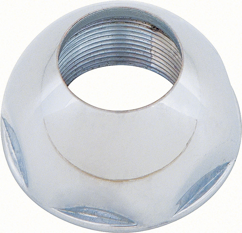 Antenna Bezel Nut - Chrome - For Reproduction Antenna Base - 67-68 Camaro Firebird; 67-72 Chevy GMC Truck