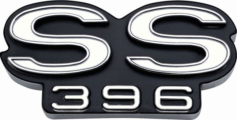 Grille Emblem - "SS 396" - 69 Chevelle El Camino