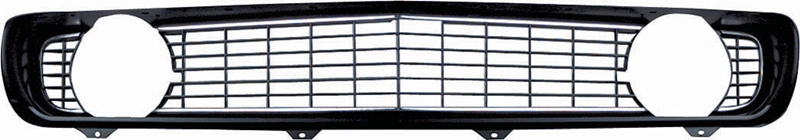 Center Grille - Black - 69 Camaro (Standard)
