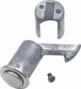 Console Door Latch & Button - 70-72 Camaro