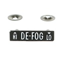 Defogger Bezel - 70-78 Camaro