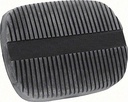 Brake & Clutch Pedal Pad with Vertical Ribs - 62-67 Chev II Nova
