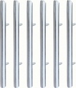Quarter Panel Louver Trim without Black Stripe - 12 Piece Set - 67-68 Firebird