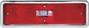 Tail Lamp Assembly - LH (early 71 with small Backup Lens) - 70-71 Nova