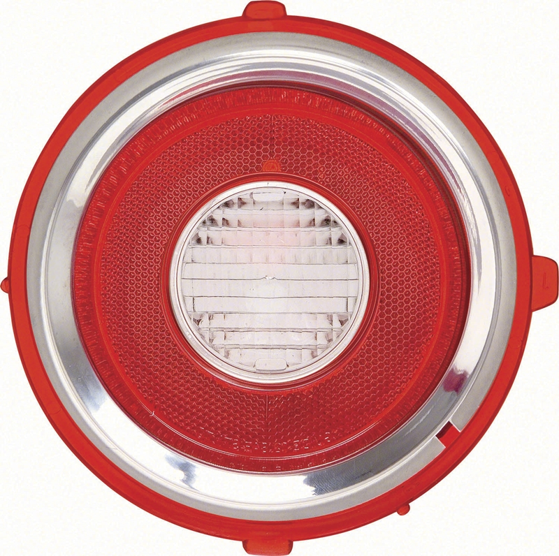 Back-up Lamp Lens - LH - 71-73 Camaro (Standard)