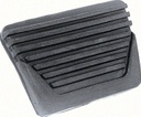 Brake & Clutch Pedal Pad - Horizontal Ribs - 62-67 Chevy II Nova
