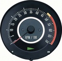 Tachometer - 5000 Redline (327) - 67 Camaro