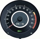 Tachometer - 5500 Redline (350 or 396/325HP) - 67 Camaro